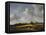 Landscape with a Wheatfield-Jacob Isaaksz or Isaacksz van Ruisdael-Framed Stretched Canvas