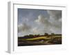 Landscape with a Wheatfield-Jacob Isaaksz or Isaacksz van Ruisdael-Framed Giclee Print