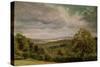 Landscape with a Windmill-Lionel Constable-Stretched Canvas
