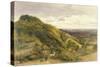 Landscape with a Woman Driving Sheep-Samuel Palmer-Stretched Canvas