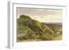 Landscape with a Woman Driving Sheep-Samuel Palmer-Framed Giclee Print