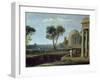 Landscape with Aeneas at Delos, 1672-Claude Lorraine-Framed Giclee Print