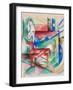 Landscape with Animals, 1913-Franz Marc-Framed Giclee Print