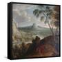 Landscape with Banditti in Ambush-Jan van Huchtenburgh-Framed Stretched Canvas