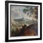 Landscape with Banditti in Ambush-Jan van Huchtenburgh-Framed Giclee Print