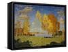 Landscape with Birch Trees-Konstantin Ivanovich Gorbatov-Framed Stretched Canvas