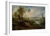 Landscape with Birdcatcher-Peter Paul Rubens-Framed Giclee Print