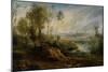 Landscape with Birdcatcher-Peter Paul Rubens-Mounted Giclee Print