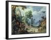 Landscape with Birds, 1628-Roelandt Jacobsz. Savery-Framed Giclee Print