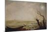 Landscape with Boat Amid the Ice-Carl Gustav Carus-Mounted Giclee Print