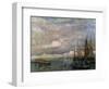 Landscape with Boats, Late 19th or Early 20th Century-Karl Hagemeister-Framed Giclee Print