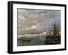 Landscape with Boats, Late 19th or Early 20th Century-Karl Hagemeister-Framed Giclee Print