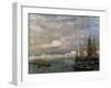 Landscape with Boats, Late 19th or Early 20th Century-Karl Hagemeister-Framed Giclee Print