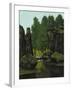 Landscape with Brook and Rocks-Gustave Courbet-Framed Giclee Print