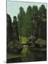 Landscape with Brook and Rocks-Gustave Courbet-Mounted Giclee Print