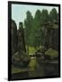 Landscape with Brook and Rocks-Gustave Courbet-Framed Giclee Print