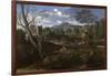 Landscape with Buildings, 1648-1650-Nicolas Poussin-Framed Giclee Print