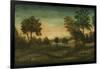 Landscape with Buildings, late 18th century-American School-Framed Giclee Print