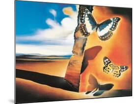 Landscape with Butterflies-Salvador Dalí-Mounted Art Print