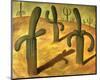 Landscape with Cacti-Diego Rivera-Mounted Art Print