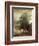 Landscape with Carriage or House Beyond the Trees-Paulus Potter-Framed Giclee Print