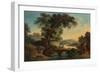 Landscape with Castle and Bridge-John Oldfield-Framed Giclee Print