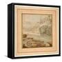 Landscape with Castle and River-Paul Brill Or Bril-Framed Stretched Canvas