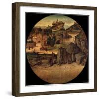 Landscape with Castles, Late 15th C-Bartolomeo Montagna-Framed Giclee Print