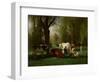 Landscape with Cattle and Sheep, 1852-8-Constant-emile Troyon-Framed Giclee Print