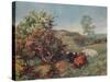 Landscape with Cattle (In the Nower, Dorking), c1899-Charles Collins-Stretched Canvas