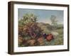 Landscape with Cattle (In the Nower, Dorking), c1899-Charles Collins-Framed Giclee Print