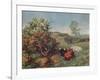 Landscape with Cattle (In the Nower, Dorking), c1899-Charles Collins-Framed Giclee Print