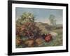 Landscape with Cattle (In the Nower, Dorking), c1899-Charles Collins-Framed Giclee Print