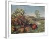 Landscape with Cattle (In the Nower, Dorking), c1899-Charles Collins-Framed Giclee Print