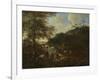 Landscape with Cattle-Adam Pijnacker-Framed Art Print