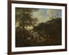 Landscape with Cattle-Adam Pijnacker-Framed Art Print