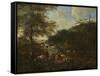 Landscape with Cattle-Adam Pijnacker-Framed Stretched Canvas