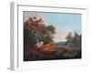 Landscape with Cattle-William Collins-Framed Giclee Print