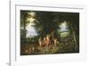 Landscape with Ceres (Allegory of Earth)-Pieter Brueghel the Younger-Framed Premium Giclee Print