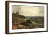 Landscape with Children-Samuel Bough-Framed Giclee Print