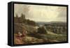 Landscape with Children-Samuel Bough-Framed Stretched Canvas