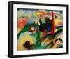 Landscape with Chimneys, 1910-Wassily Kandinsky-Framed Giclee Print