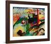 Landscape with Chimneys, 1910-Wassily Kandinsky-Framed Giclee Print