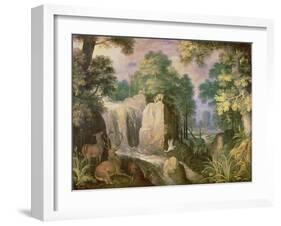 Landscape with Cliffs-Roelandt Jacobsz Savery-Framed Giclee Print