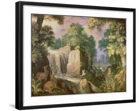 Landscape with Cliffs-Roelandt Jacobsz Savery-Framed Giclee Print