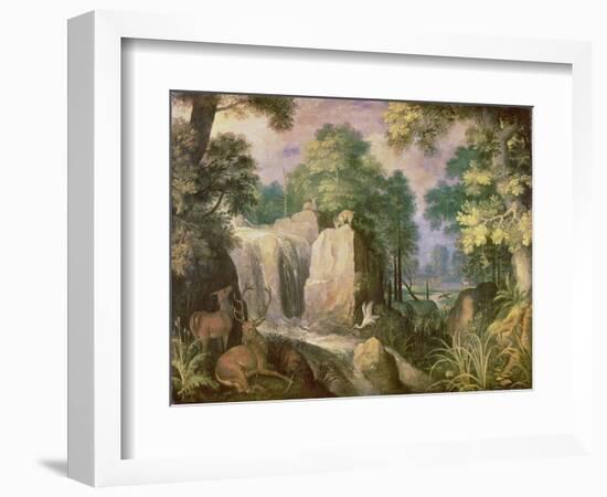 Landscape with Cliffs-Roelandt Jacobsz Savery-Framed Giclee Print