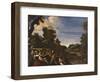 Landscape with Concert (Rustic Concert)-il Guercino-Framed Giclee Print