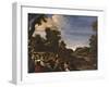 Landscape with Concert (Rustic Concert)-il Guercino-Framed Giclee Print