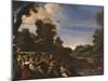 Landscape with Concert (Rustic Concert)-il Guercino-Mounted Giclee Print