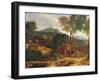 Landscape with Conopion Carrying the Ashes of Phocion-Jean-François Millet-Framed Giclee Print